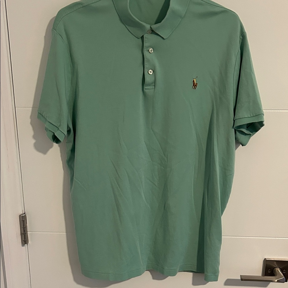 Polo by Ralph Lauren Men's Mint Polo Shirt
